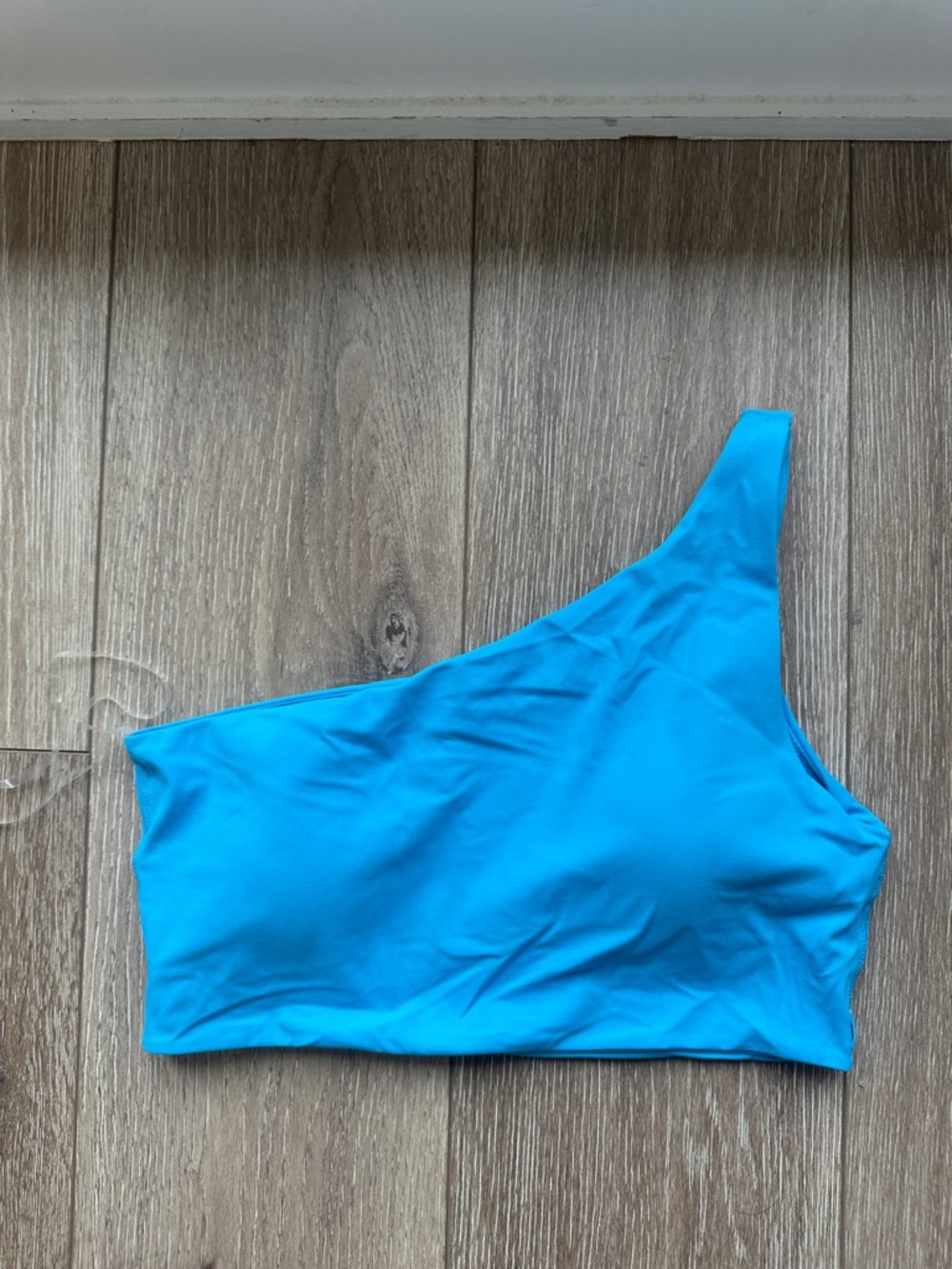 Lululemon Bright Blue One-Shoulder reversable bra